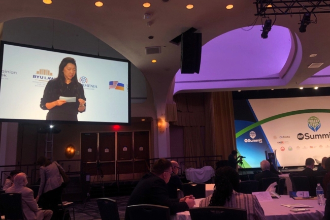 國際宗教自由峰會 金明日女兒呼籲釋放錫安教會領袖