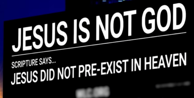 「耶稣不是神」广告牌
