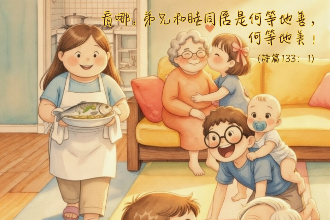 【守護家庭365】團圓的祝福:弟兄和睦同居