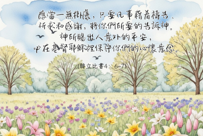 【守護家庭365】學會把焦慮交托