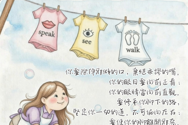 【守護家庭365】你的眼睛當向前直觀