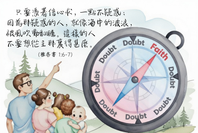【守護家庭365】不要搖擺的信心