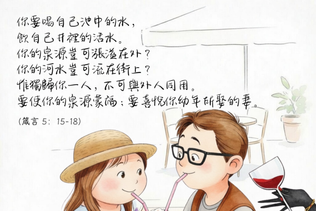 【守護家庭365】你要喝自己池中的水