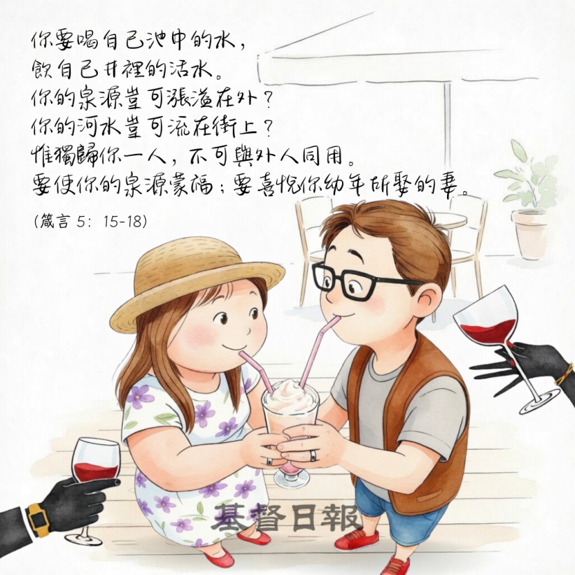 你要喝自己池中的水