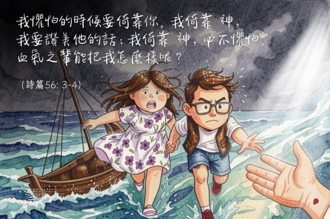 【守護家庭365】當我懼怕時，我要信靠你