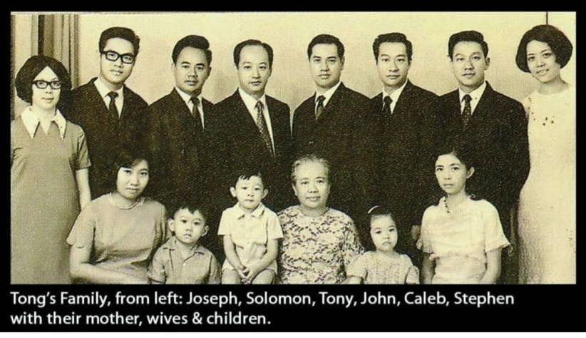 唐崇懷牧師家人