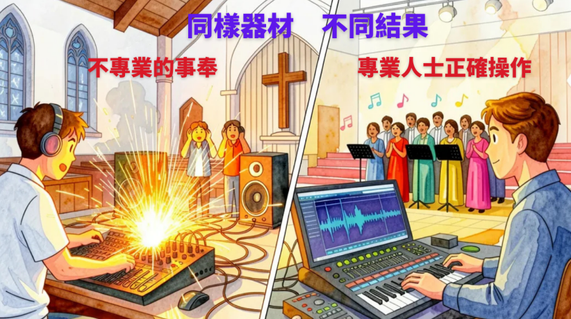 【敬拜靈.盛載心】吉中鳴牧師:不專業的人做專業的事奉