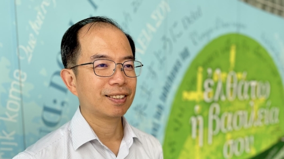 張育誠醫師分享跨文化團隊領導與溝通經驗