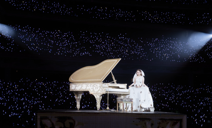 鄧紫棋新婦造型獻唱《奇異恩典》 見證恩典成為生命寫照