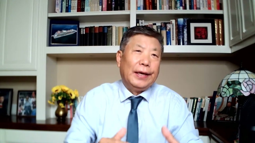 張伯笠牧師於YouTube節目中分享觀點（資料畫面）