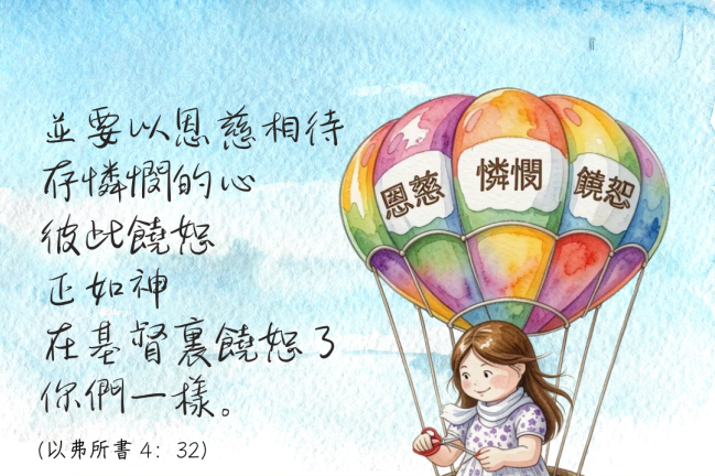 【守護家庭365】以恩慈相待，存憐憫的心，彼此饒恕