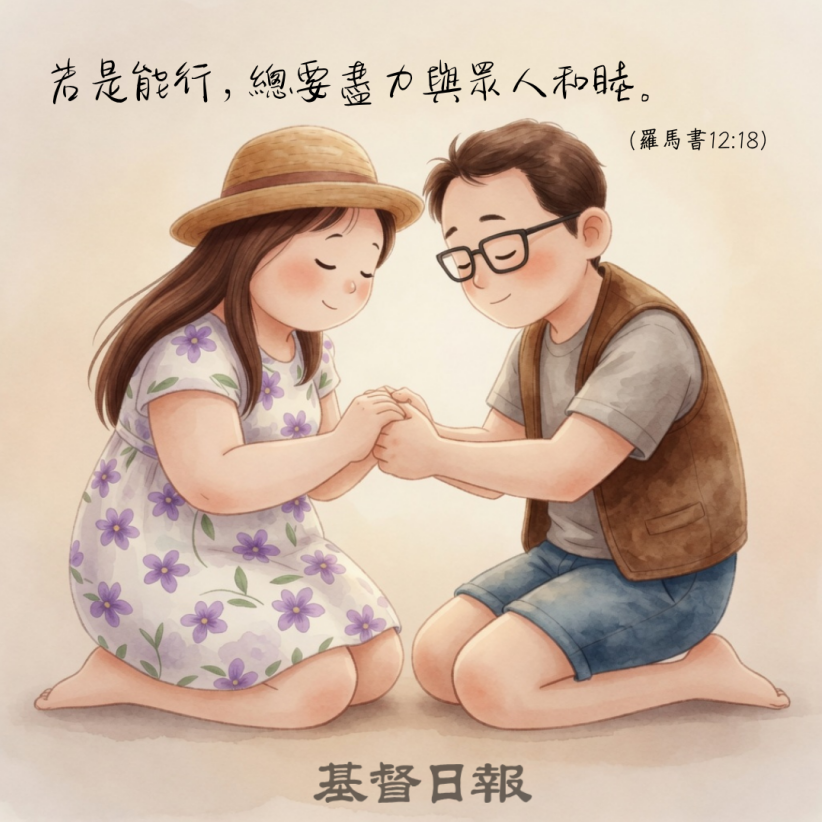 【守護家庭365】盡力與人和睦