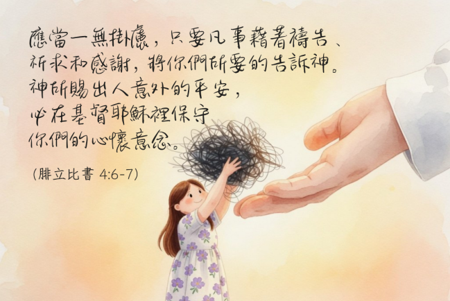 【守護家庭365】信仰中的抓和放