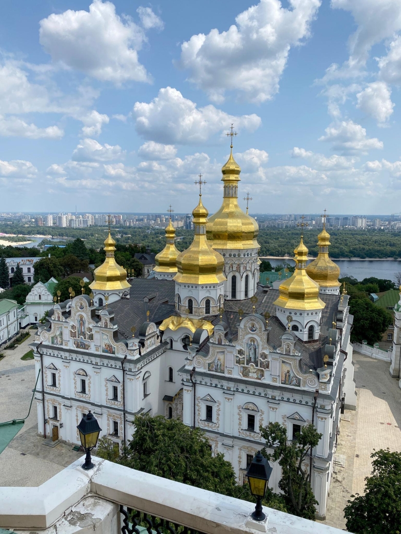 烏克蘭首都基輔的洞窟修道院(Kyiv Pechersk Lavra)