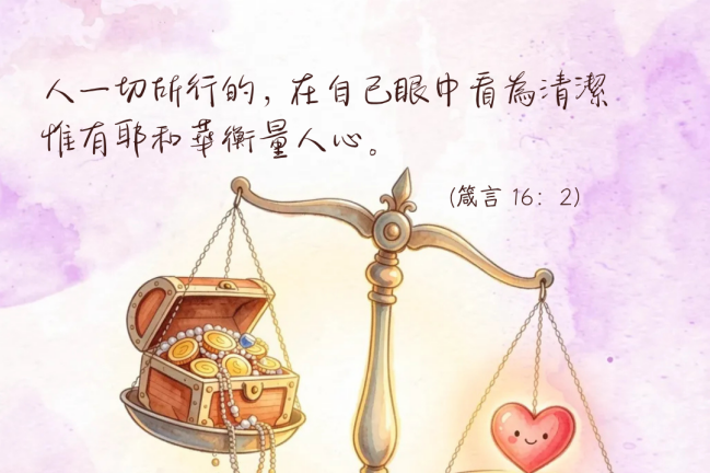 【守護家庭365】唯有耶和華衡量人心