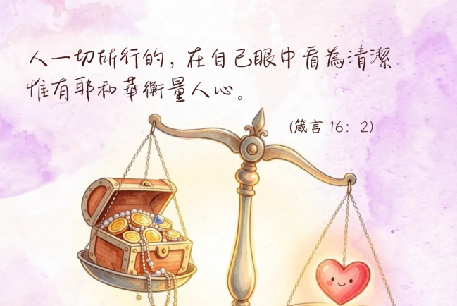 【守護家庭365】惟有耶和華衡量人心