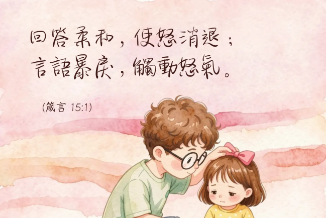 【守護家庭365】回答柔和是一種力量