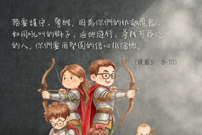 【守護家庭365】忠心同行，在屬靈爭戰中彼此扶持