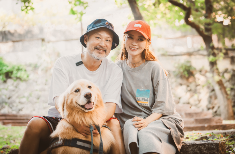 黃美珍與丈夫張瑞哲