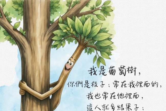 【守護家庭365】家庭要蒙福，先要連於生命的葡萄樹