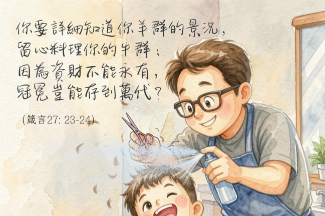 【守護家庭365】悉心照料羊群的智慧