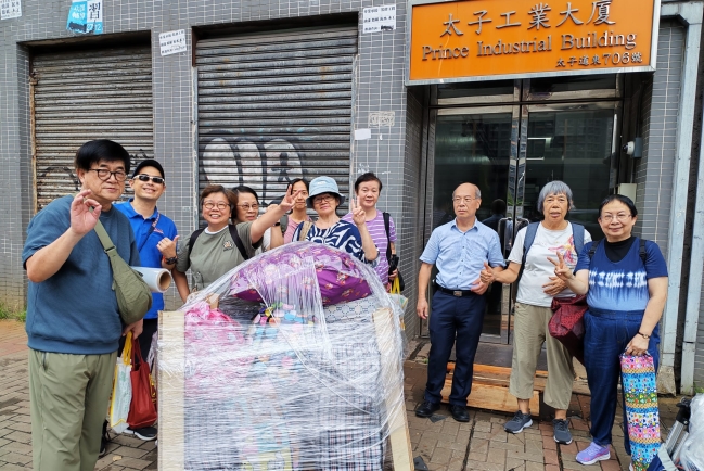 1500份扁意粉福音佈道 新蒲崗街頭傳遞社區關懷