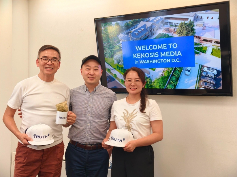 本報團隊到訪長期夥伴 Kenosis Media，交流福音媒體異象