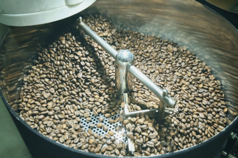 烘製咖啡豆的過程