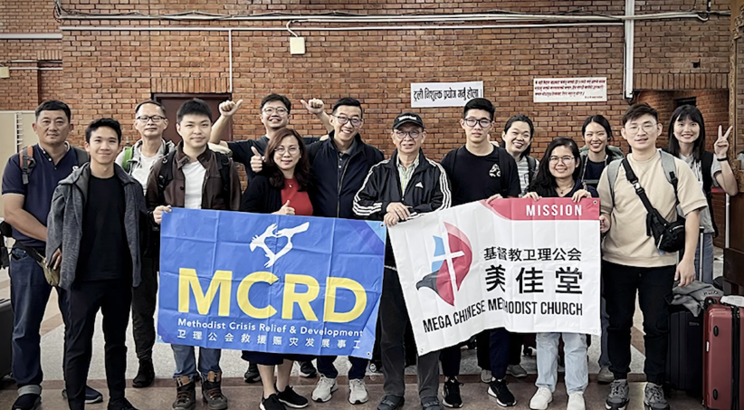 講員李祖國參與MCRD事工曾留影(右7)