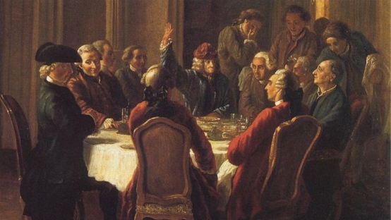 《哲學家的晚餐》(La sainte cène du patriarche)