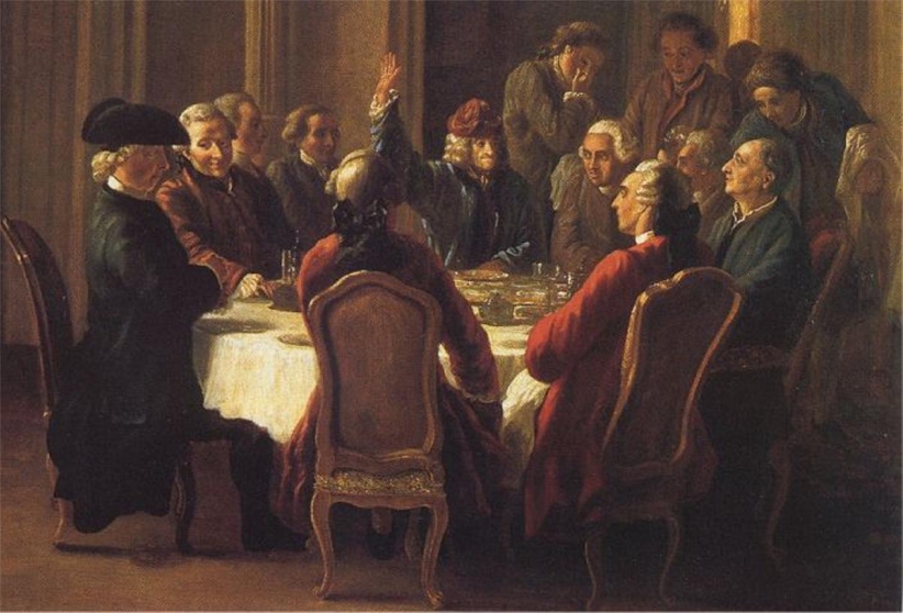 《哲學家的晚餐》(La sainte cène du patriarche)