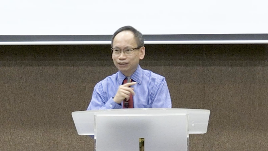 劉德利教授正在授課（資料圖片，與本次事件無直接關係）