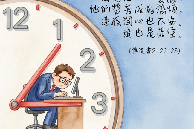 【守護家庭365】人生並不以勞苦愁煩而結束