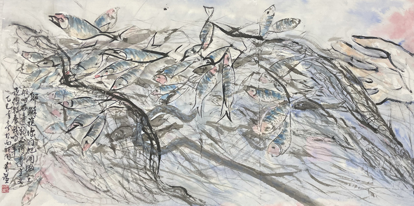 何牧師所作《撒網與餵養》