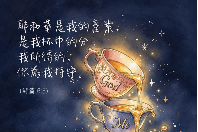【守護家庭365】至高者是我杯中的分