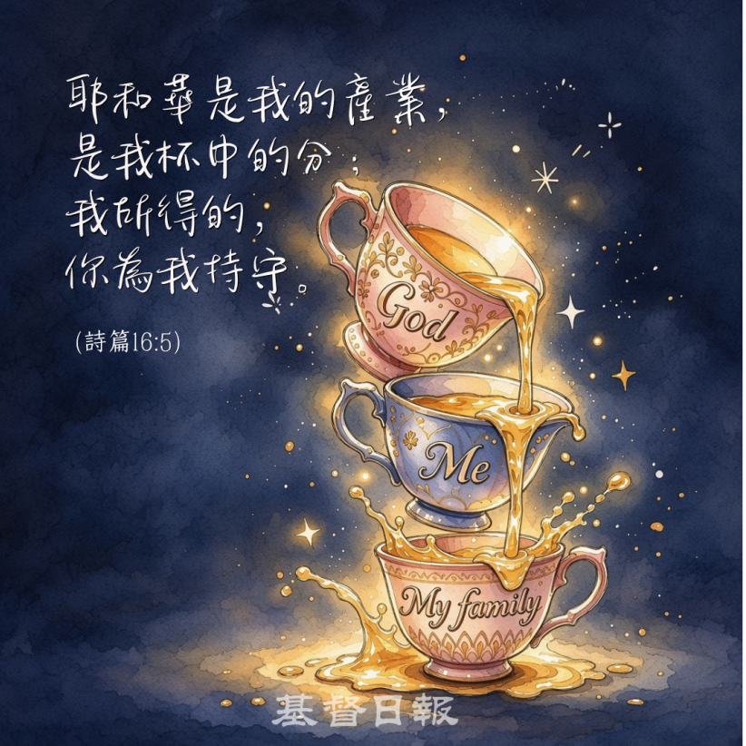 【守護家庭365】至高者是我杯中的分