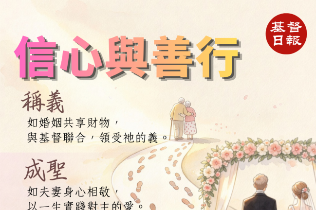 伍渭文牧師:信心與善行