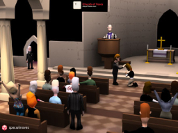 虛擬教會舉行首次禮拜