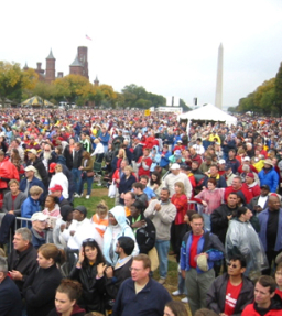 21萬人聚集華盛頓支持傳統婚姻