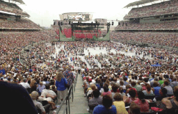 國際知名佈道家葛理翰佈道會在洛杉磯舉行