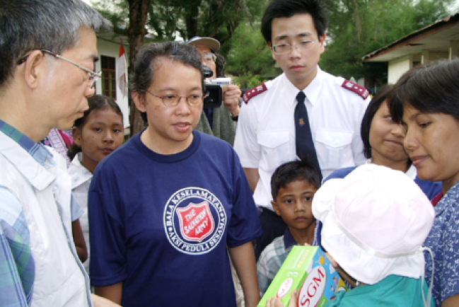 救世軍印尼班達亞齊的救災工作（最新消息）