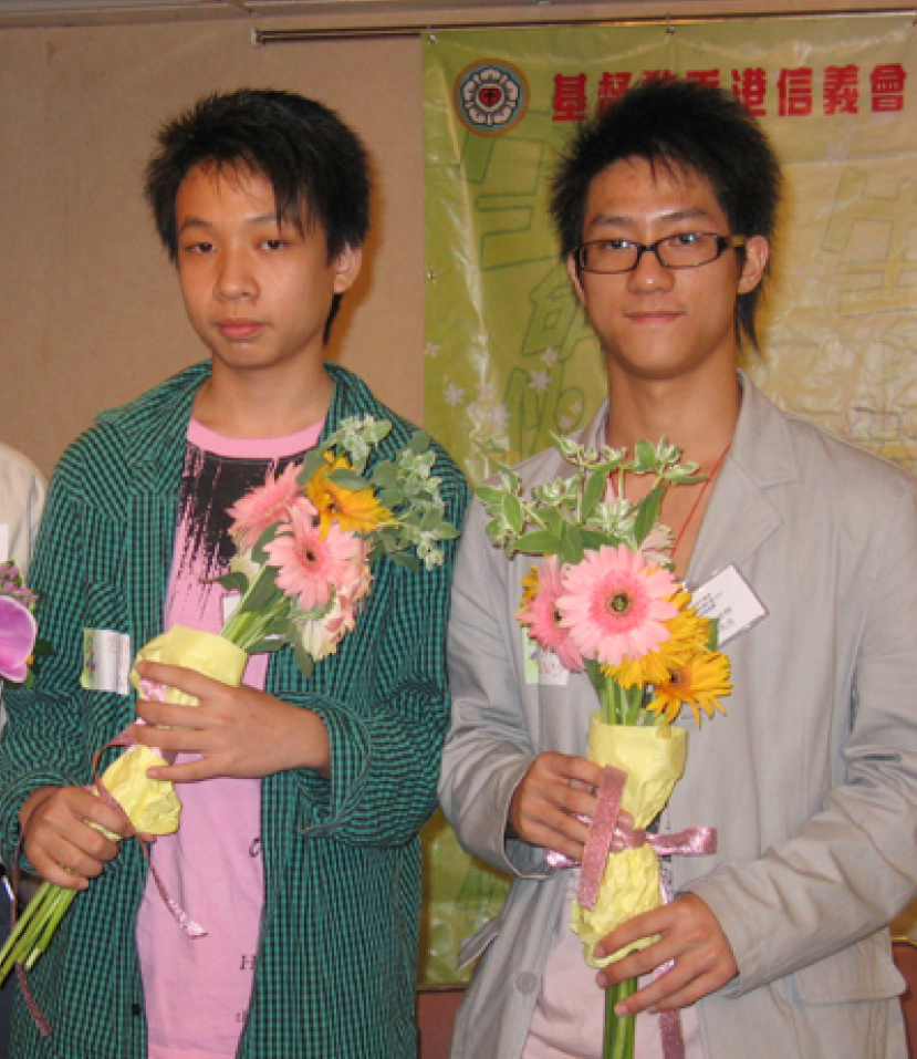 「不再沉溺網上虛擬世界，全靠摯友一句話。」——生命伙伴之傑出青年義工與他的好朋友