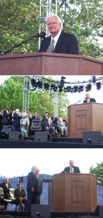 圖輯：葛培理佈道會最後一日盛況