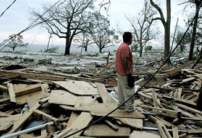 颶風「卡特里娜」席捲美國南部沿海地區