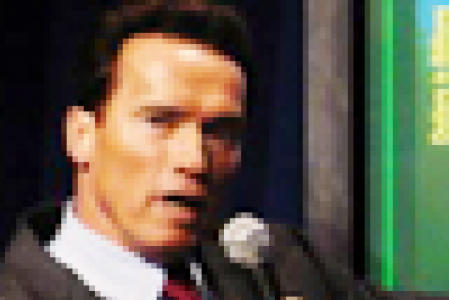 阿諾舒華辛力加宣佈將否決加州同性婚姻法案