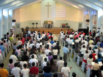 「2005台北研經培靈會」首天盛況