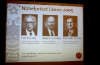 美法三位科學家分享諾貝爾化學獎