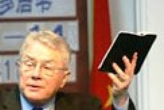 與布殊一同在北京做禮拜 包樂結束在華旅程