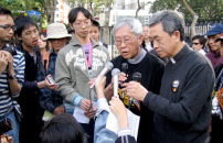 港人愛民主同上街 信徒好公義齊禱告