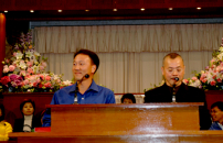 網球好手張德培見證佈道會萬人空巷